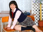 blouse iino_ayaka kneesocks pleated_skirt school_uniform skirt sweater_vest rating:Safe score:0 user:nil!
