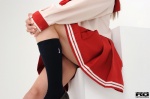 akiha_chihiro kneesocks pleated_skirt rq-star_578 sailor_uniform school_uniform skirt rating:Safe score:1 user:nil!