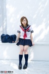 bookbag costume girlz_high hamakawa_runa kneesocks miniskirt pleated_skirt sailor_uniform school_uniform skirt rating:Safe score:0 user:nil!