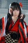 cosplay garter_belt horns inu_boku_secret_service kimono shirakiin_ririchiyo yaya rating:Safe score:1 user:nil!
