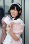 apron cosplay dress hairband minatsuki_naru original waitress waitress_uniform rating:Safe score:0 user:nil!