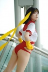ass bodysuit cosplay gunbuster headband pantyhose suzuya_rin takaya_noriko tshirt rating:Safe score:1 user:nil!