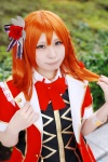 azarashi blouse bowtie braid cosplay jacket kousaka_honoka love_live!_school_idol_project orange_hair vest rating:Safe score:0 user:nil!
