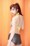 ass bikini_top kobayashi_yumi ponytail shorts swimsuit wpb_130 rating:Safe score:1 user:nil!