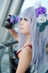 asakura_irori bustier cosplay gloves hairband lingerie original silver_hair rating:Safe score:0 user:nil!