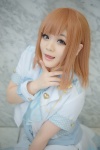blouse cosplay idolmaster kokonoe_yaezou miniskirt orange_hair skirt tagme_character vest rating:Safe score:0 user:nil!