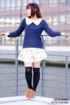 blouse chihane hairband miniskirt skirt sweater thighhighs zettai_ryouiki rating:Safe score:2 user:nil!