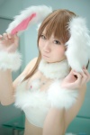 animal_ears bunny_ears camisole cosplay croptop idolmaster idolmaster_cinderella_girls shima totoki_airi rating:Safe score:0 user:nil!