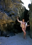 beach bikini blouse cleavage kimorehi kumada_youko open_clothes swimsuit rating:Safe score:0 user:nil!