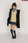 blouse coat costume haruno_sakura kneesocks pleated_skirt school_uniform side_ponytail skirt sweater_vest rating:Safe score:0 user:nil!