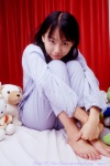 barefoot bed matsunaga_ayaka pajamas stuffed_animal sweet_life rating:Safe score:0 user:nil!
