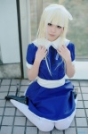 alice_(devil_summoner) asakura_irori blonde_hair cosplay devil_summoner dress thighhighs rating:Safe score:2 user:nil!