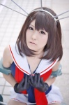 aisaka_mimi armbands cosplay gloves hairband kantai_collection maya_(kantai_collection) pleated_skirt sailor_uniform school_uniform skirt rating:Safe score:0 user:nil!