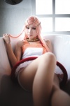 anemone cosplay dress eureka_seven headband kanda_midori pantyhose pink_hair rating:Safe score:5 user:Log