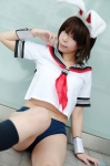 akumania animal_ears bunny_ears cosplay kneesocks kore_ga_watashi_no_goshujin-sama sailor_uniform sawatari_izumi school_uniform shorts rating:Safe score:0 user:nil!