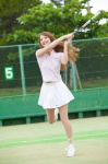 miniskirt polo sasaki_nozomi skirt tennis_racket vjy_106 rating:Safe score:3 user:nil!