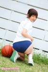 ass basketball buruma costume gym_uniform nakamura_miku polo shorts side_ponytail socks rating:Safe score:1 user:nil!