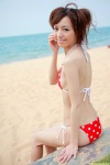 beach bikini dgc_0953 kishi_aino ocean side-tie_bikini swimsuit twintails rating:Safe score:1 user:nil!