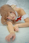 akitsu_honoka asuna_(sao) chains cosplay elf_ears halter_top skirt sword_art_online rating:Safe score:0 user:nil!