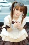 apron blouse cosplay hino_ririe original twintails waitress waitress_uniform rating:Safe score:0 user:nil!