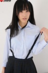 blouse hamada_yuri pleated_skirt school_uniform side_ponytail skirt suspenders rating:Safe score:0 user:nil!