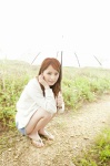 denim hoodie sasaki_nozomi shorts tank_top umbrella vyj_100 rating:Safe score:1 user:nil!