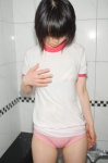 bathroom buruma cosplay gym_uniform iiniku_ushijima jellyfish original shorts tshirt wet rating:Safe score:1 user:nil!