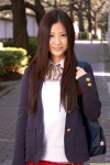 blazer blouse bookbag costume pleated_skirt school_uniform skirt sweater_vest tomosaka_natsumi rating:Safe score:0 user:nil!