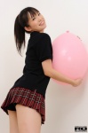 balloon costume kneesocks koizumi_miyuki miniskirt panties pleated_skirt rq-star_379 school_uniform skirt rating:Safe score:1 user:Ale