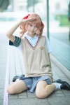 armband blouse cosplay futsure pleated_skirt school_uniform shirai_kuroko skirt socks sweater_vest to_aru_kagaku_no_railgun twintails rating:Safe score:0 user:nil!