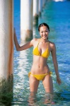 bikini cleavage girl_friends matsuoka_nene ocean side-tie_bikini swimsuit wet rating:Safe score:0 user:nil!