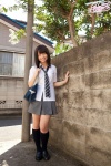 blouse bookbag kneesocks mana_(ii) pleated_skirt school_uniform skirt tie rating:Safe score:0 user:nil!
