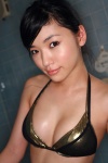bathroom bikini_top cleavage hatsune_matsushima swimsuit wet rating:Safe score:1 user:nil!