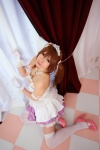 apple_pie_princess cosplay dress gloves hairbow idolmaster sakura_ema thighhighs tiara totoki_airi twintails white_legwear zettai_ryouiki rating:Safe score:0 user:nil!