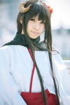cosplay horns inu_boku_secret_service kimono pleated_skirt scarf shirakiin_ririchiyo skirt uri rating:Safe score:0 user:nil!