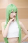 alice cc code_geass cosplay croptop green_hair rating:Safe score:0 user:nil!