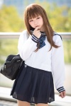 blouse bookbag bowtie cosplay momoiro_meroikku pleated_skirt sailor_uniform school_uniform shinomiya_masaki skirt suu rating:Safe score:1 user:pixymisa