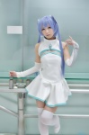 aya_(vi) blue_hair cosplay detached_sleeves dress original thighhighs twintails white_legwear zettai_ryouiki rating:Safe score:1 user:nil!