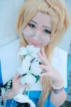 blonde_hair cosplay dress flowers glasses hairbow looking_over_glasses saori shirayuri_hime zone-00 rating:Safe score:0 user:nil!