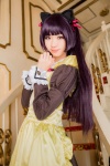 animal_ears apron cat_ears cosplay dress gokou_ruri kuro_neko_o_kigae_suru mike ore_no_imouto_ga_konna_ni_kawaii_wake_ga_nai purple_hair rating:Safe score:0 user:nil!