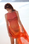 beach bikini cleavage dress love_you_forever ocean see-through sugimoto_yumi swimsuit rating:Safe score:0 user:nil!