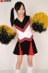cheerleader_uniform hamada_yuri loose_socks pleated_skirt pom_poms skirt socks tank_top twintails rating:Safe score:0 user:nil!