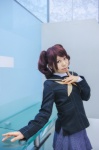 arika blouse cosplay jacket kujikawa_rise megami_tensei persona persona_4 pleated_skirt scarf skirt twintails rating:Safe score:1 user:pixymisa