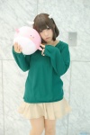 cosplay horns miniskirt pantyhose skirt stuffed_animal sweater tadokorokirai vocaloid yuta rating:Safe score:0 user:nil!
