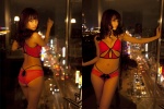 ass bikini cleavage fishnet_stockings swimsuit thighhighs yoshiki_risa rating:Safe score:1 user:nil!
