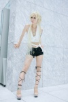 benten blonde_hair cosplay pantyhose yumi zone-00 rating:Safe score:1 user:Log