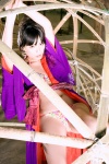bikini cleavage kawamura_yukie kimono open_clothes side-tie_bikini stray_woman swimsuit rating:Safe score:1 user:nil!