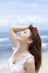 beach cleavage morisaki_yuki ocean tank_top wpb_142 rating:Safe score:0 user:nil!