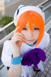 cosplay higurashi_no_naku_koro_ni katou_mari orange_hair ryuuguu_rena sailor_hat rating:Safe score:1 user:nil!