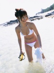 beach bikini cleavage kudo_risa ocean overalls smile_and_sexy swimsuit wanibooks_20 wet rating:Safe score:1 user:nil!